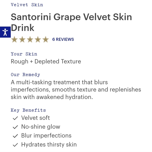 Korres Velvet Skin Drink 30ml - Picture 3 of 3